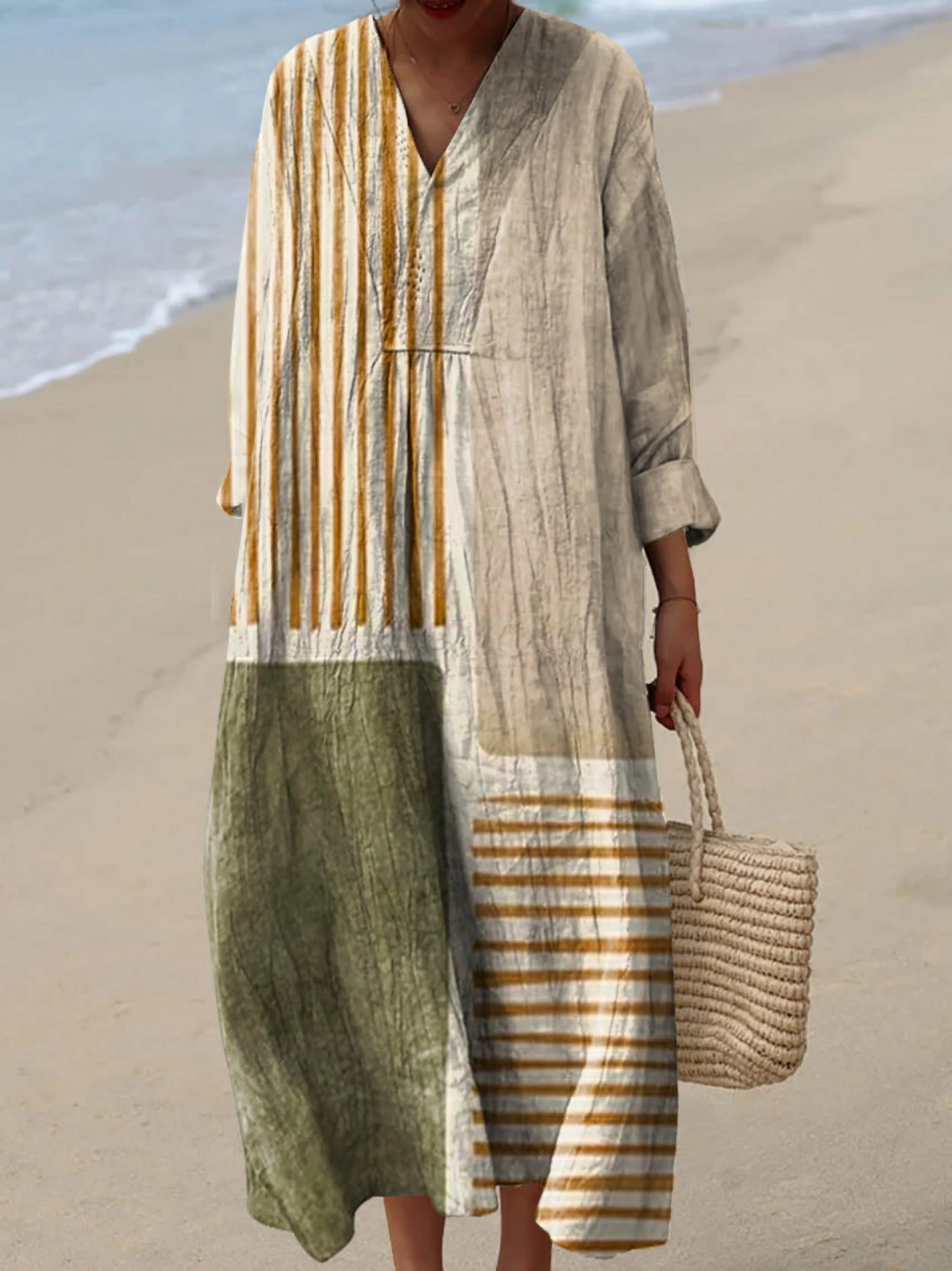 Jasmine | Robe maxi patchwork