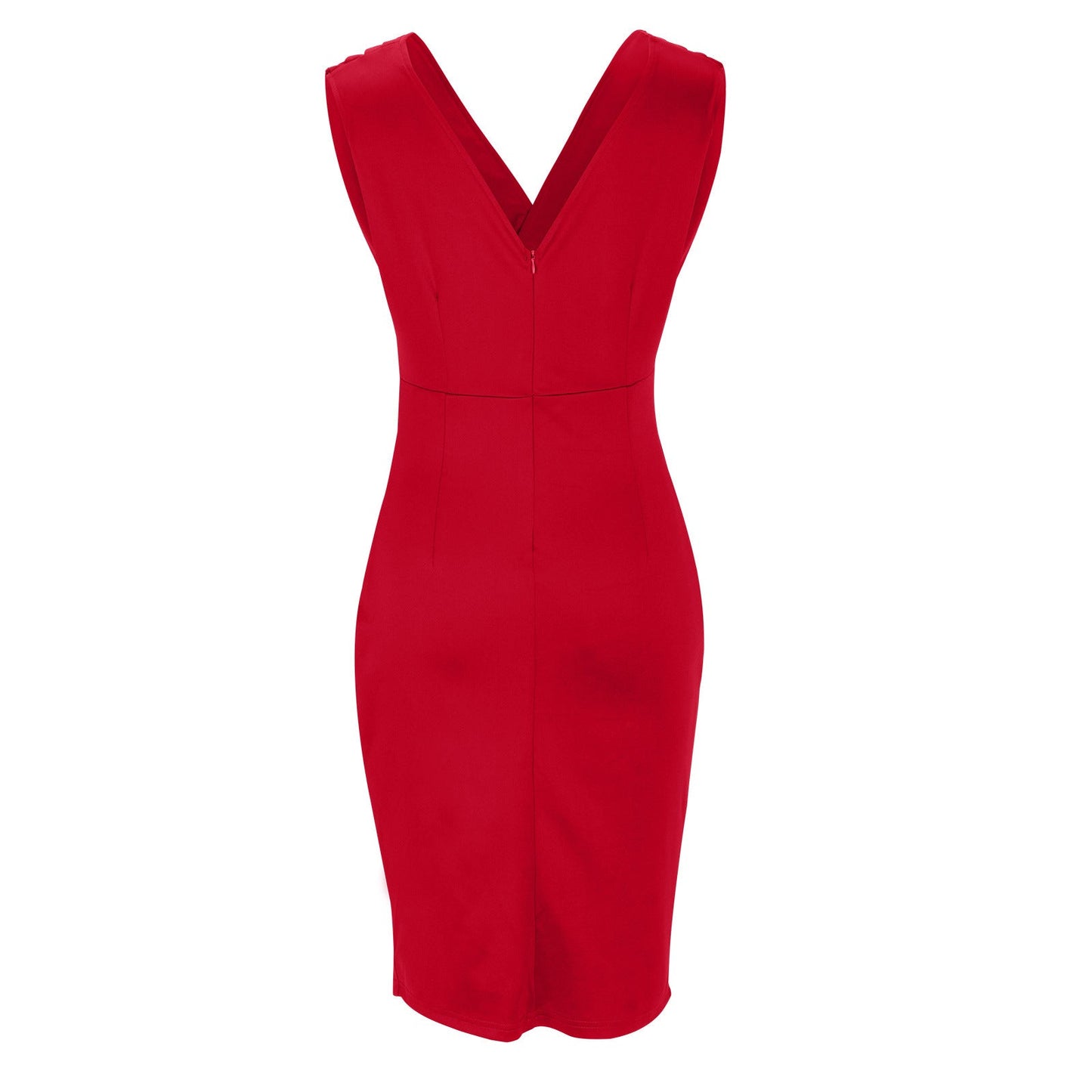 Fresia™ | Robe fourreau élégante à col en V
