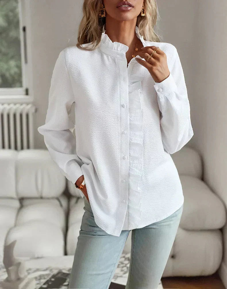 Chemisier élégant cintré pour femme