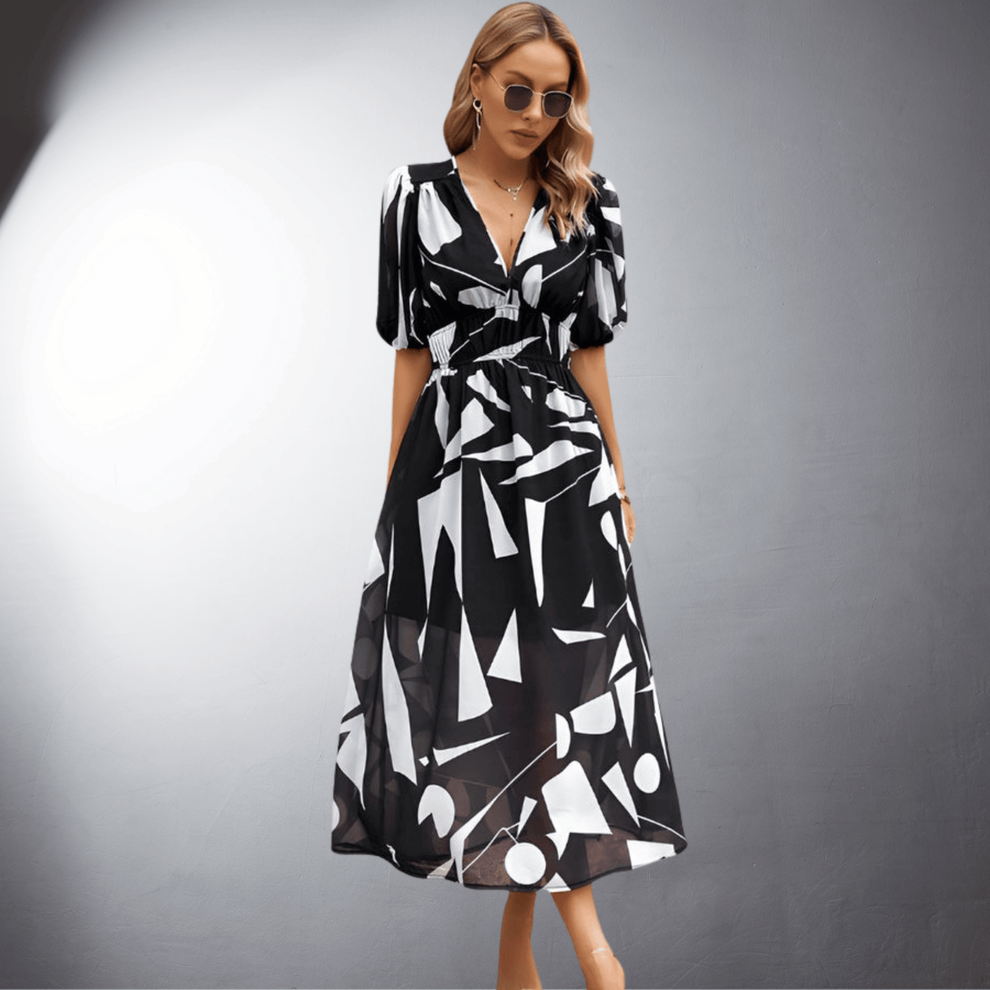 Maristella | Robe d'été en tissu biologique de haute qualité