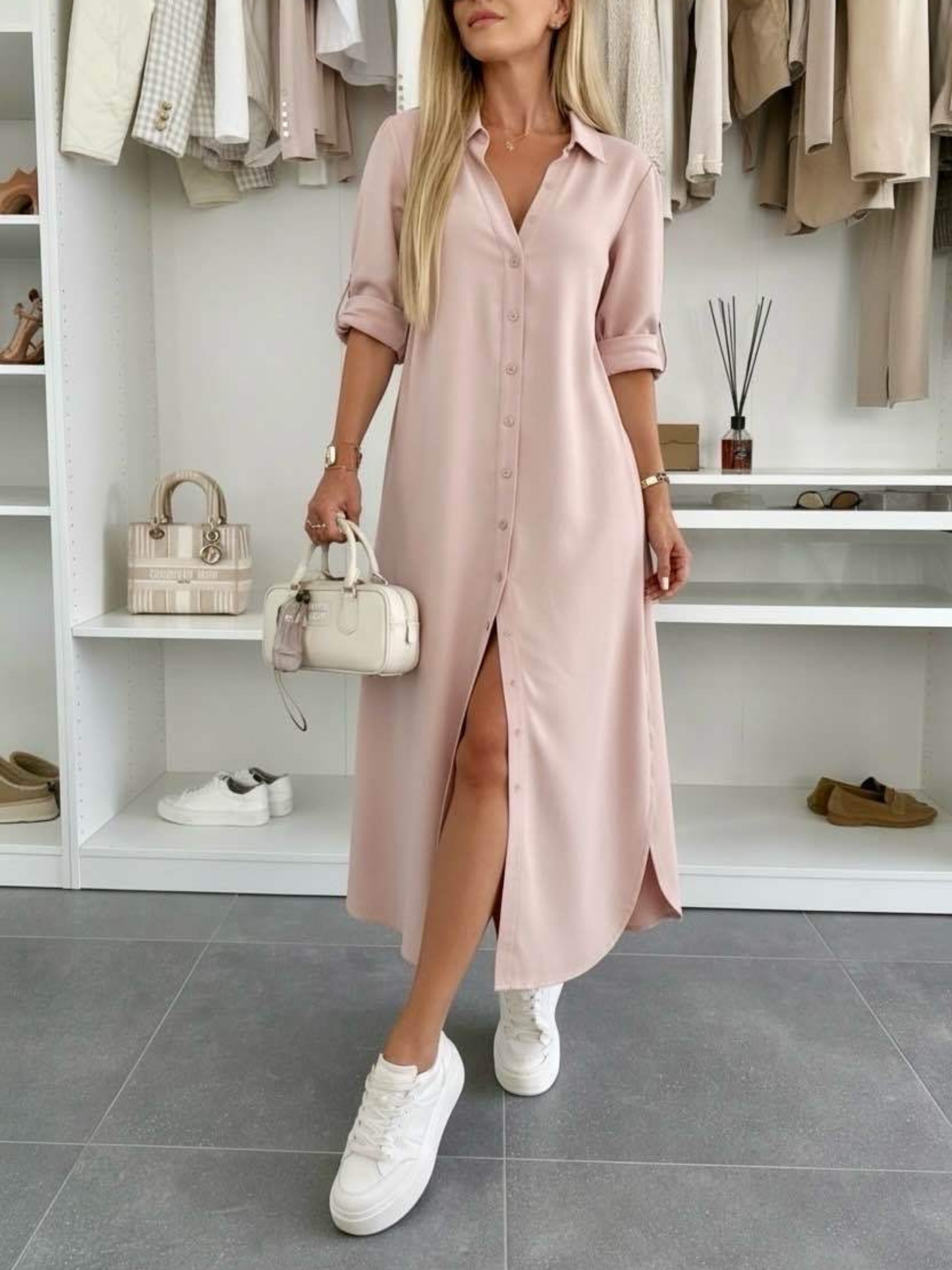Yanira | Robe Chemise Oversize