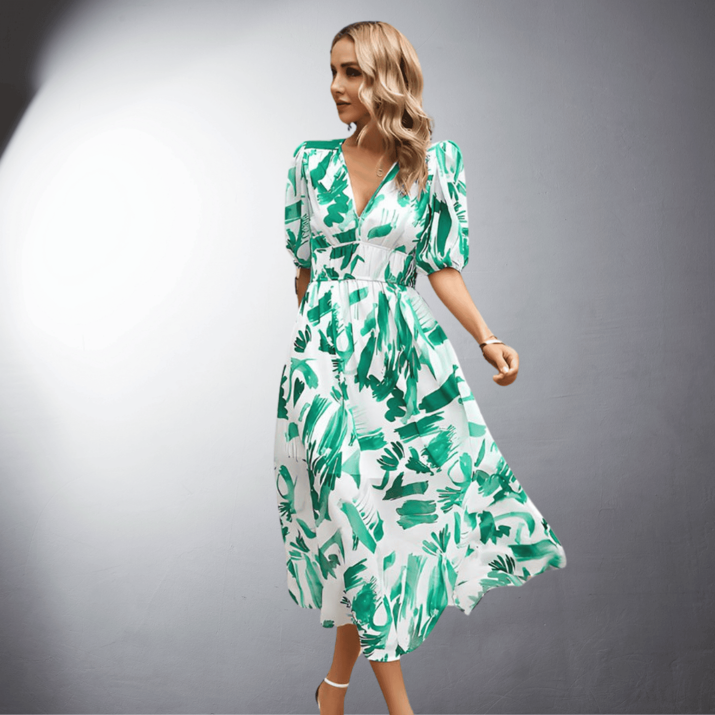 Maristella | Robe d'été en tissu biologique de haute qualité