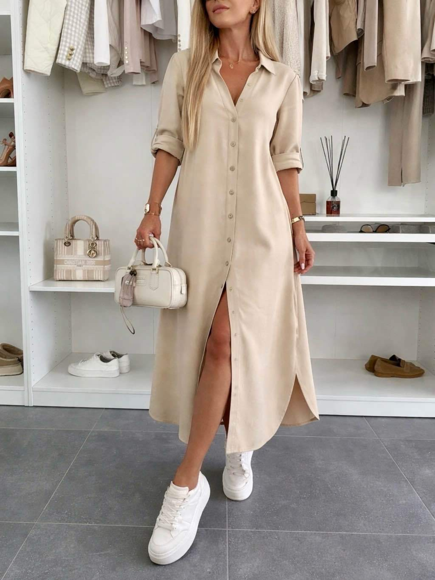 Yanira | Robe Chemise Oversize