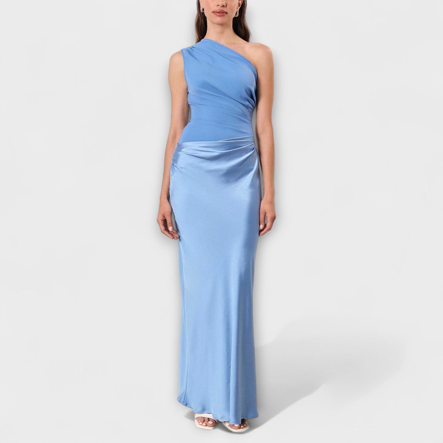 Amarílis - Élégante Robe asymétrique à une épaule