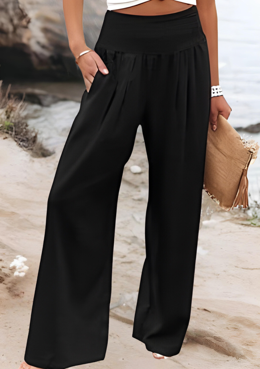Aileen - Pantalon Large de Plage