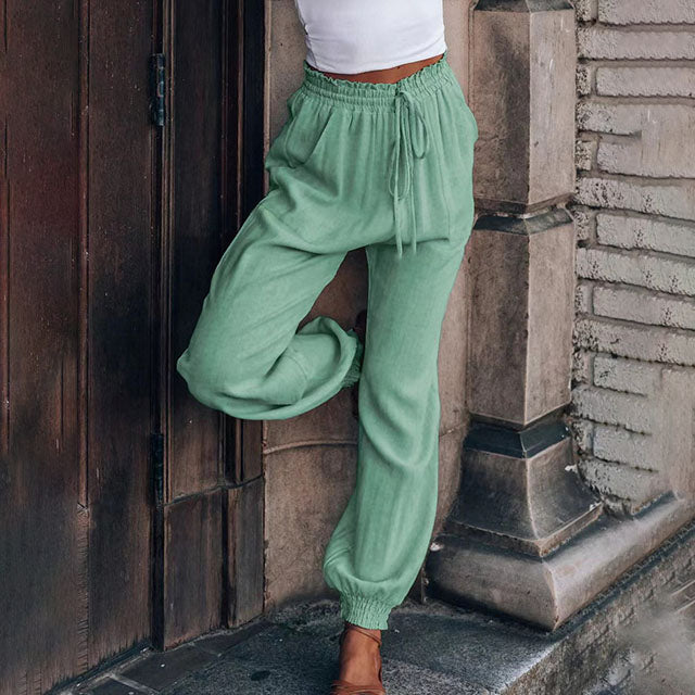 Kaeli – Pantalon élégant à Taille Ajustable