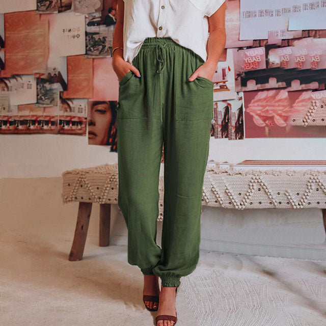 Kaeli – Pantalon élégant à Taille Ajustable