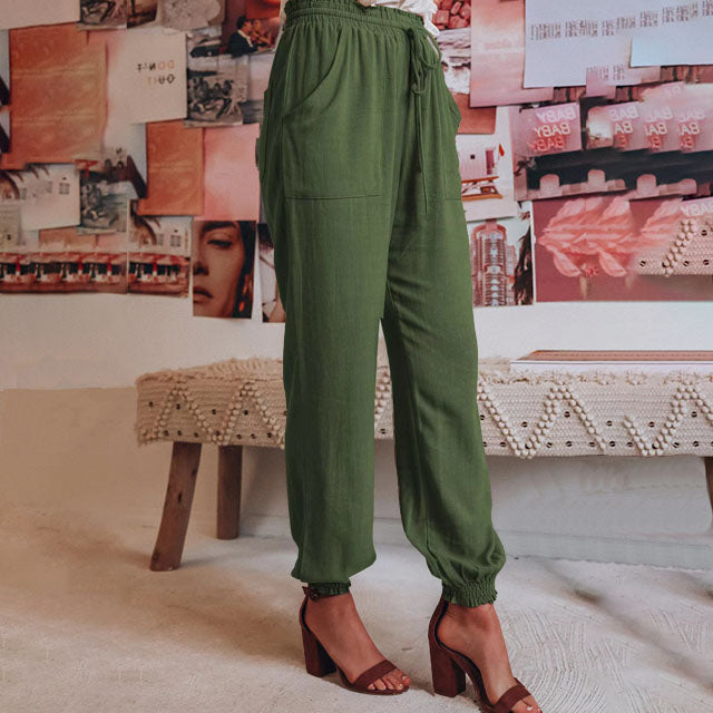 Kaeli – Pantalon élégant à Taille Ajustable