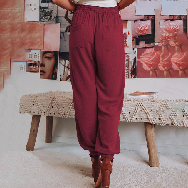 Kaeli – Pantalon élégant à Taille Ajustable