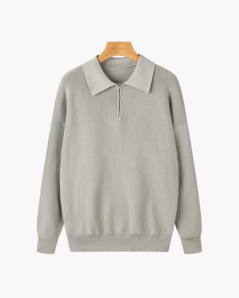 Pull à demi-fermeture éclair Aspen
