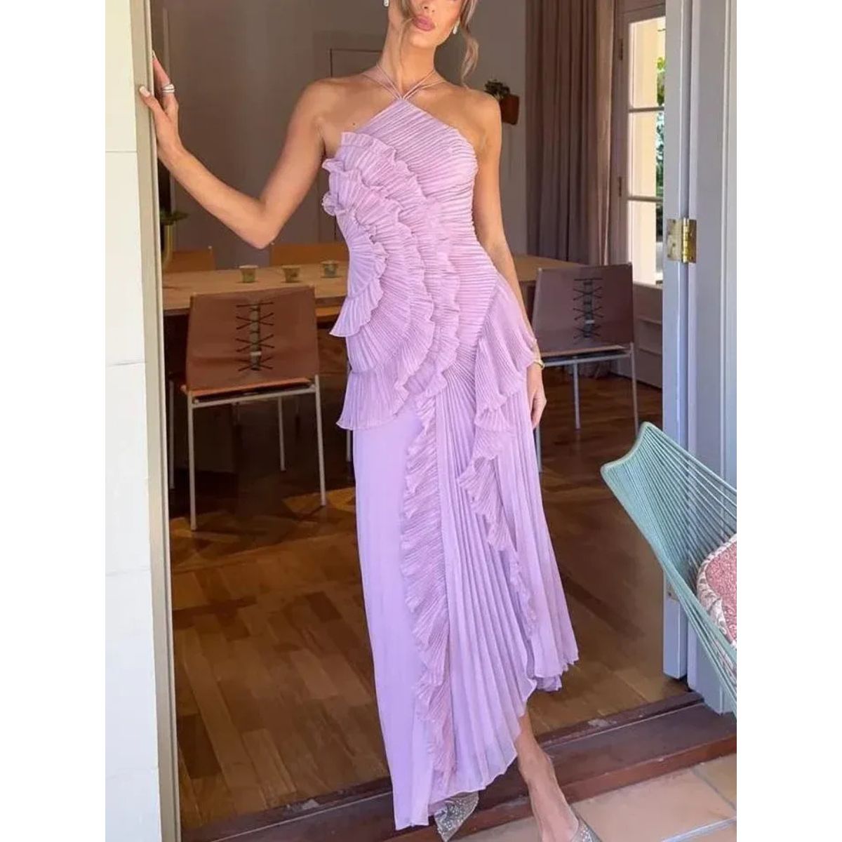 Carla| Robe élégante et sophistiquée