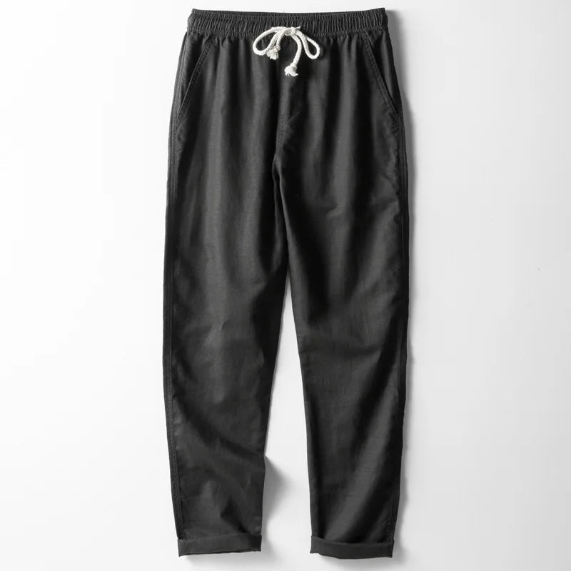 Pantalon en lin Santorini