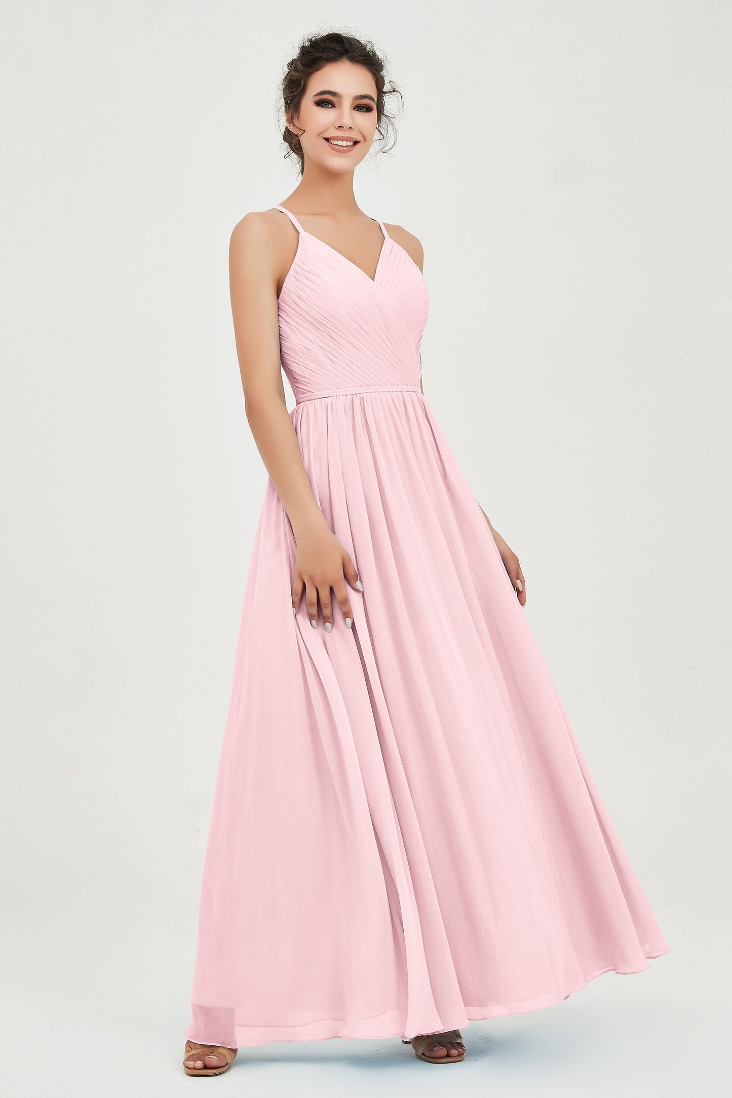 Naia | Robe longue légère à encolure américaine