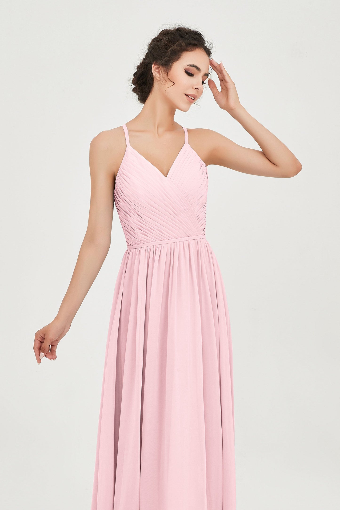 Naia | Robe longue légère à encolure américaine
