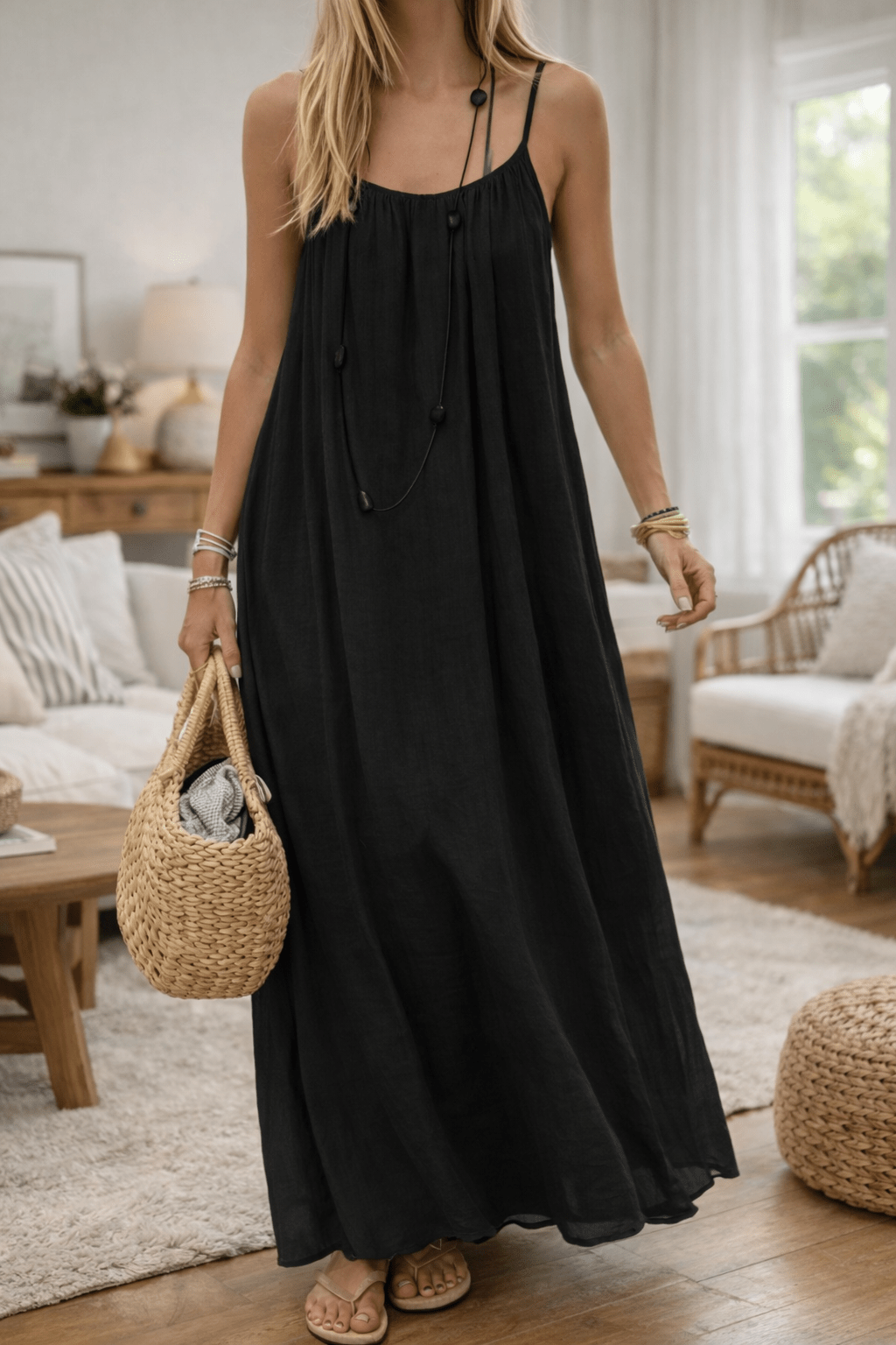Zaira | Robe longue dos nu