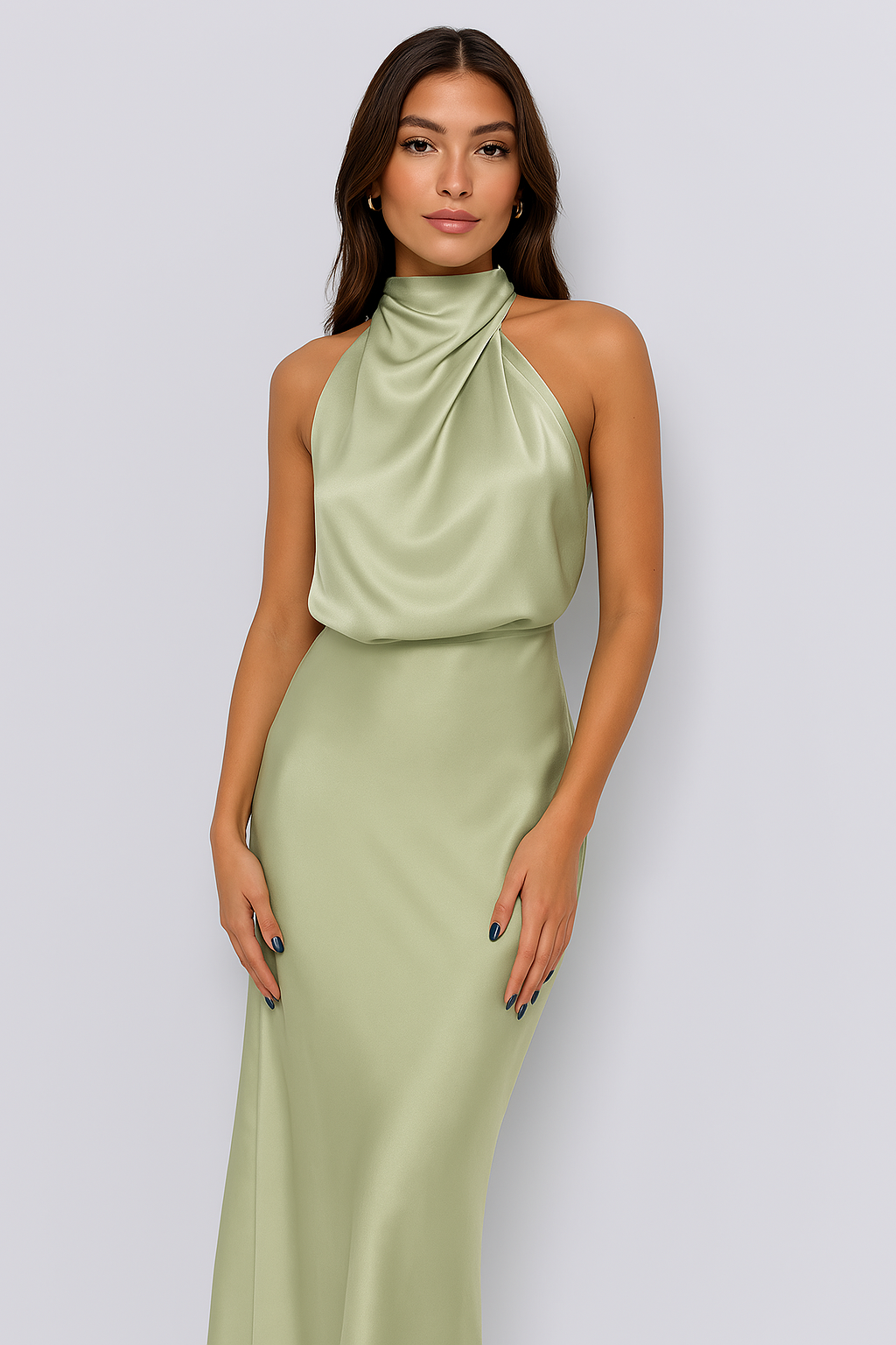 Claire | Robe en satin