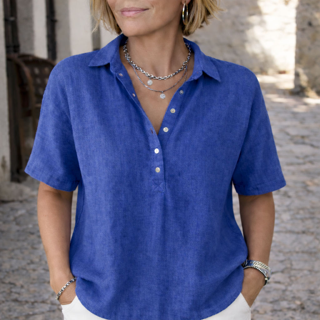 Claudia | Chemise Fluide Élégante