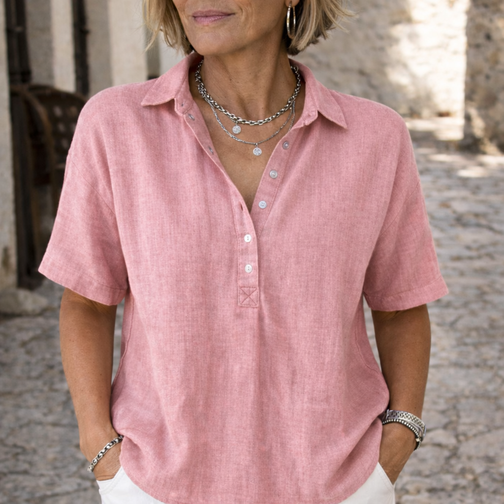 Claudia | Chemise Fluide Élégante