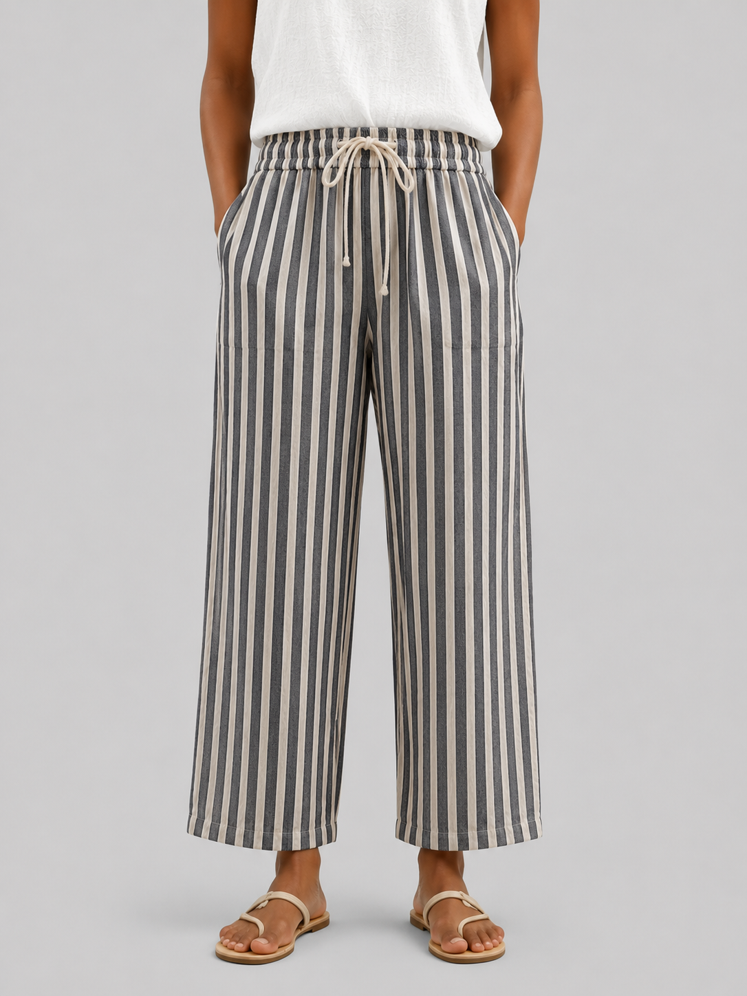 Pantalons Rayés