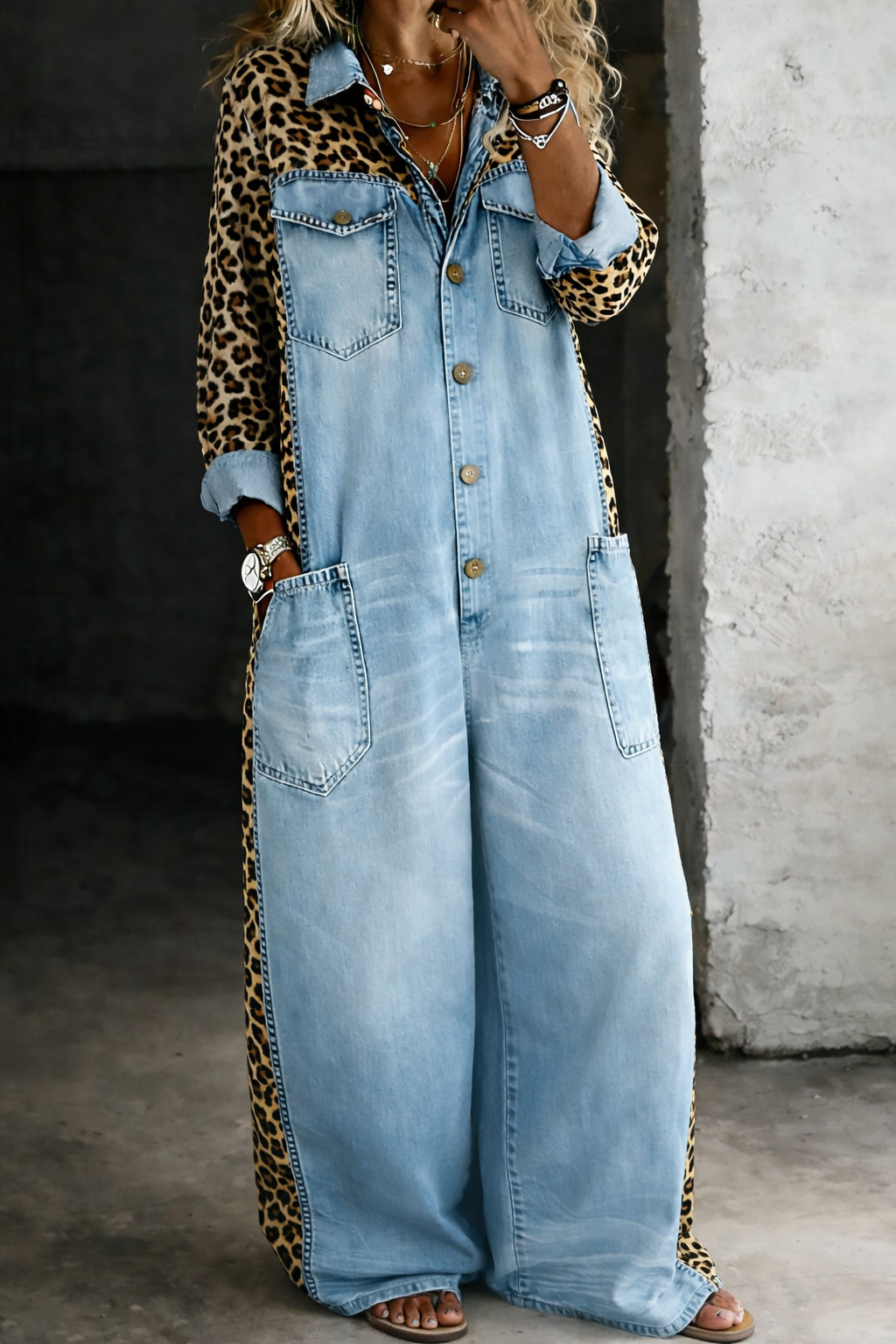 Amanda | Combinaison en jean