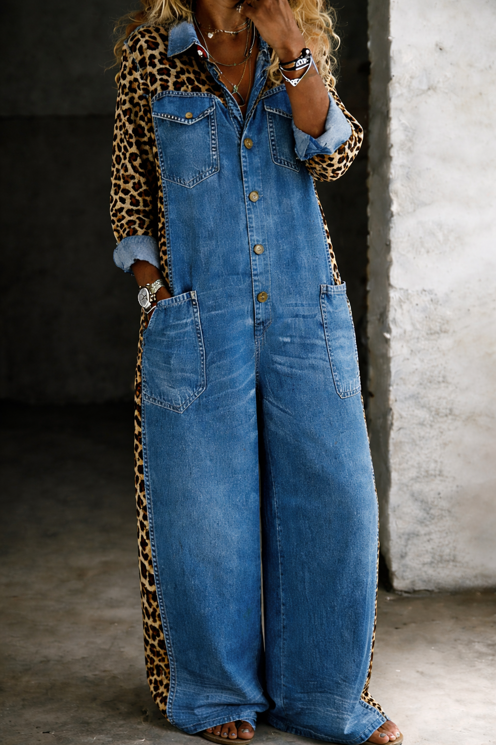 Amanda | Combinaison en jean
