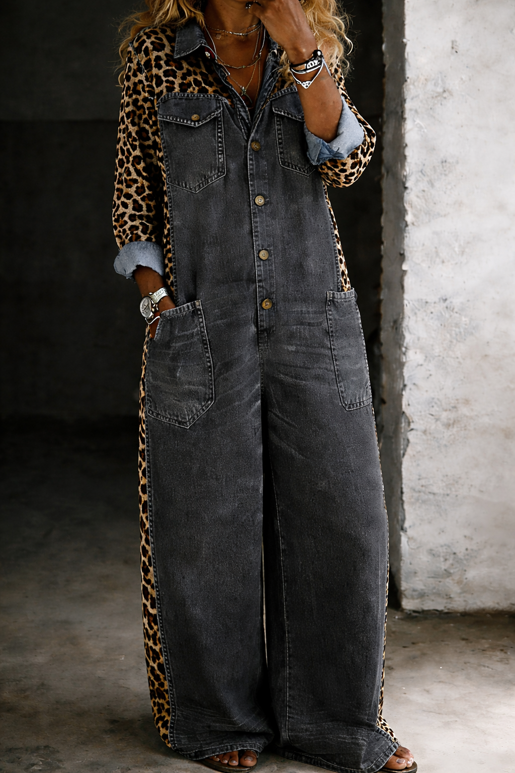 Amanda | Combinaison en jean