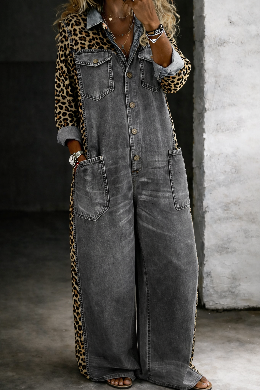 Amanda | Combinaison en jean