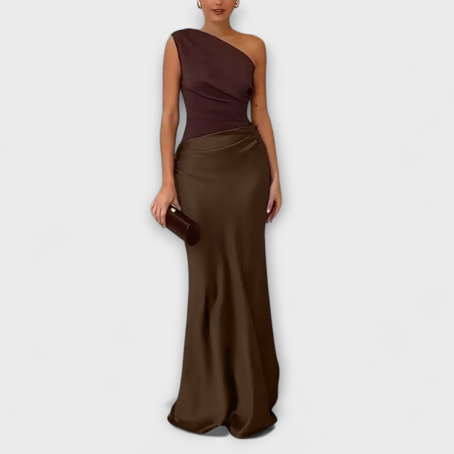 Amarílis - Élégante Robe asymétrique à une épaule