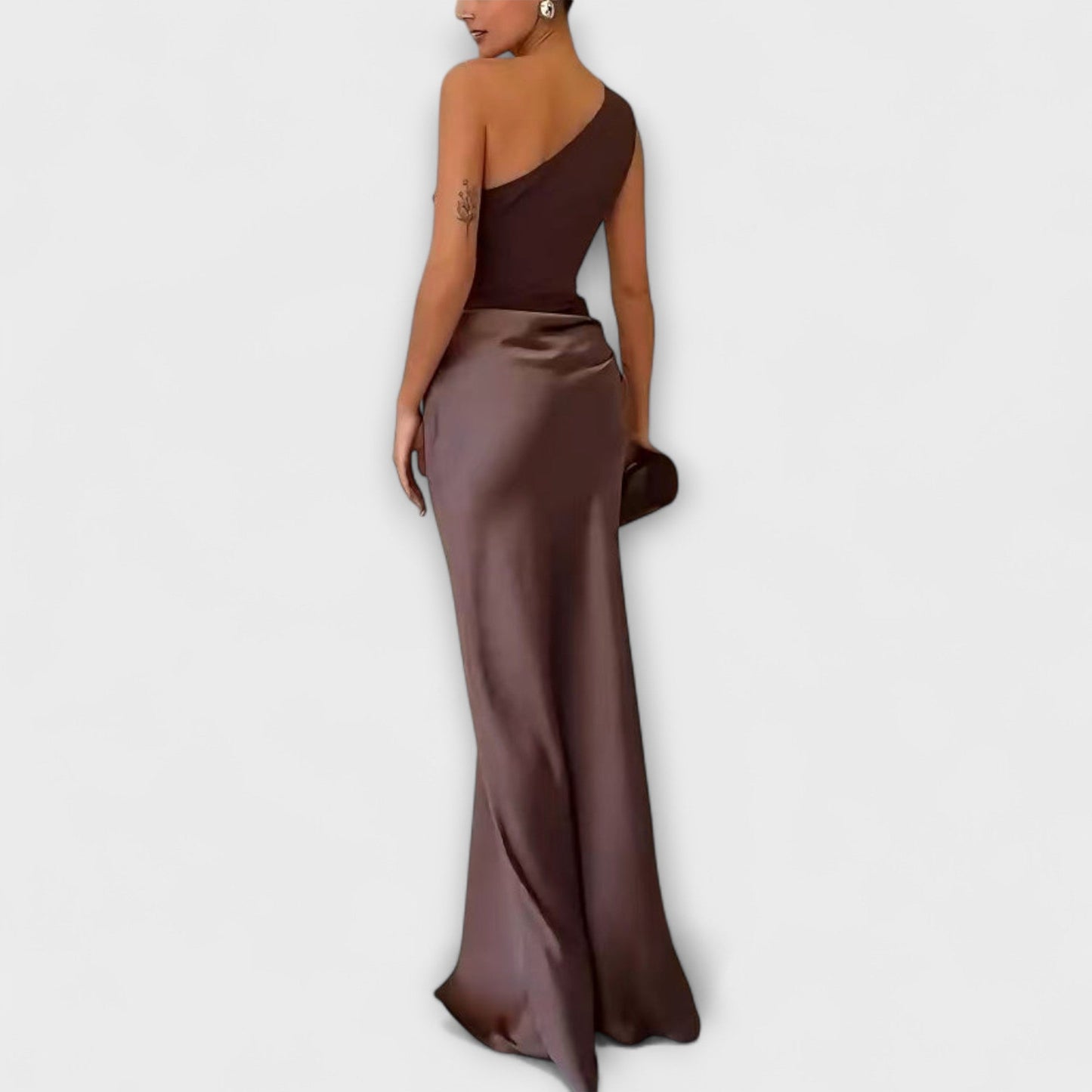 Amarílis - Élégante Robe asymétrique à une épaule