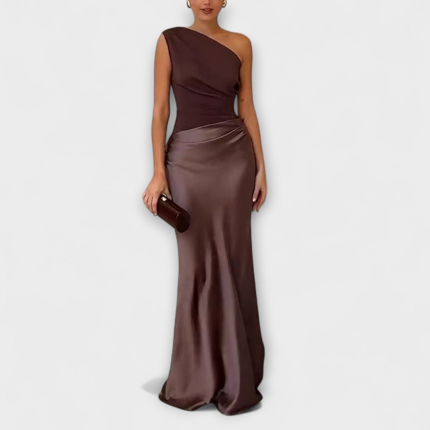 Amarílis - Élégante Robe asymétrique à une épaule