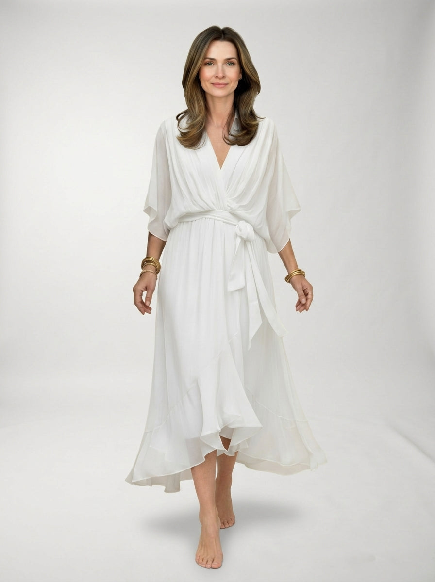 Robe Marta | Décolleté en V