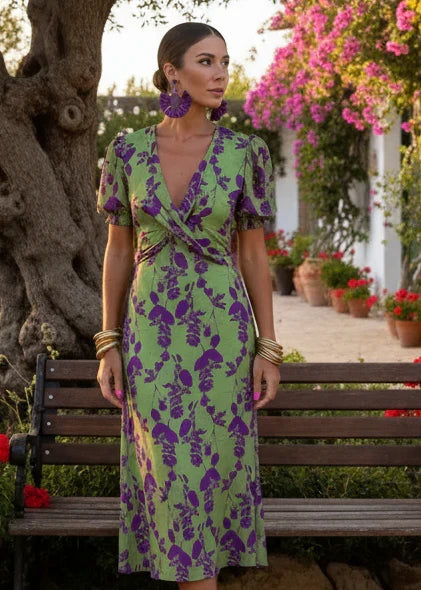 Andrea | Robe de printemps