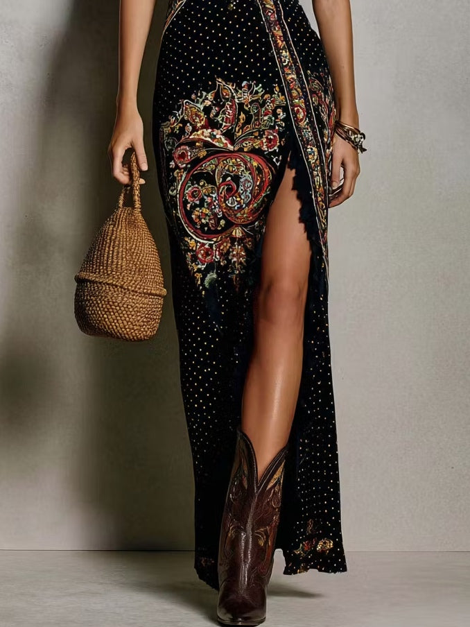 Robe longue bohème