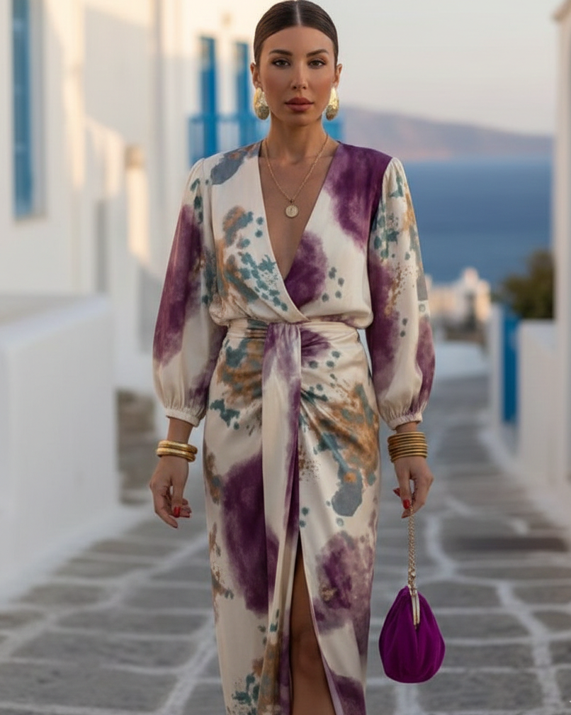 Valeria | Robe Col V