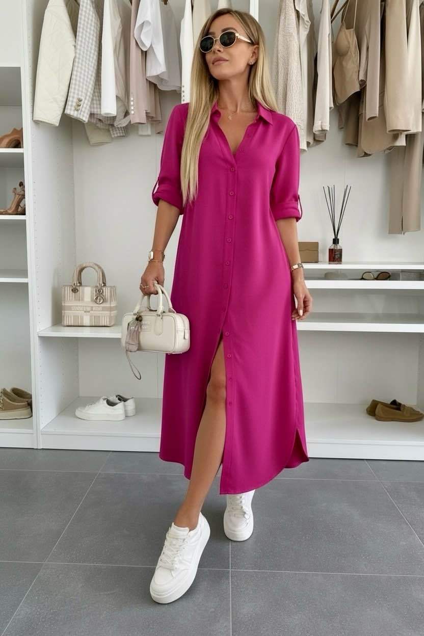 Yanira | Robe Chemise Oversize