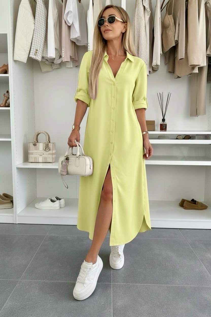 Yanira | Robe Chemise Oversize
