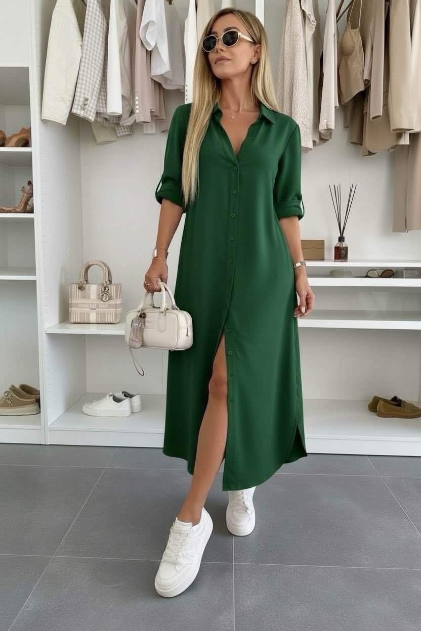 Yanira | Robe Chemise Oversize