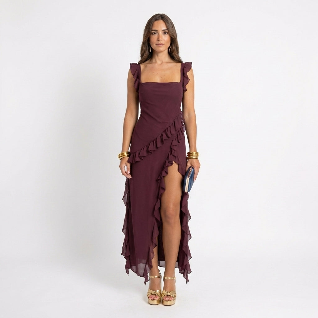 Mey | Robe à volants et charme