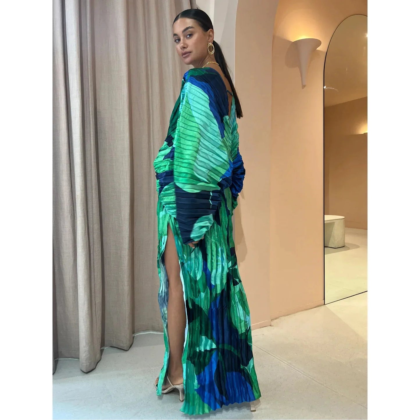 Robe plissée élégante Eva™