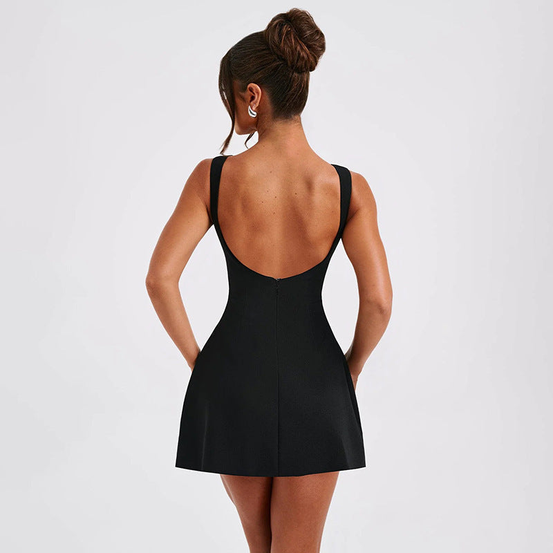 Robe Virginia™ Élégante à Dos Nu