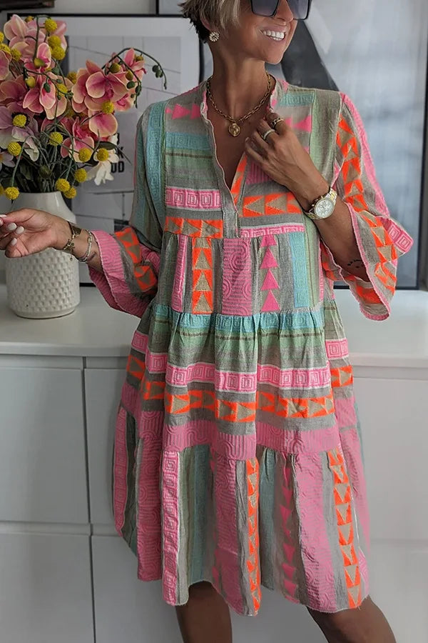 Kiki | Robe midi de printemps élégante pour femme