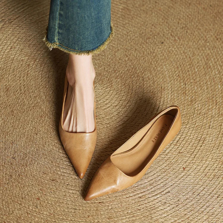 Anok Talons Hauts en Cuir Véritable