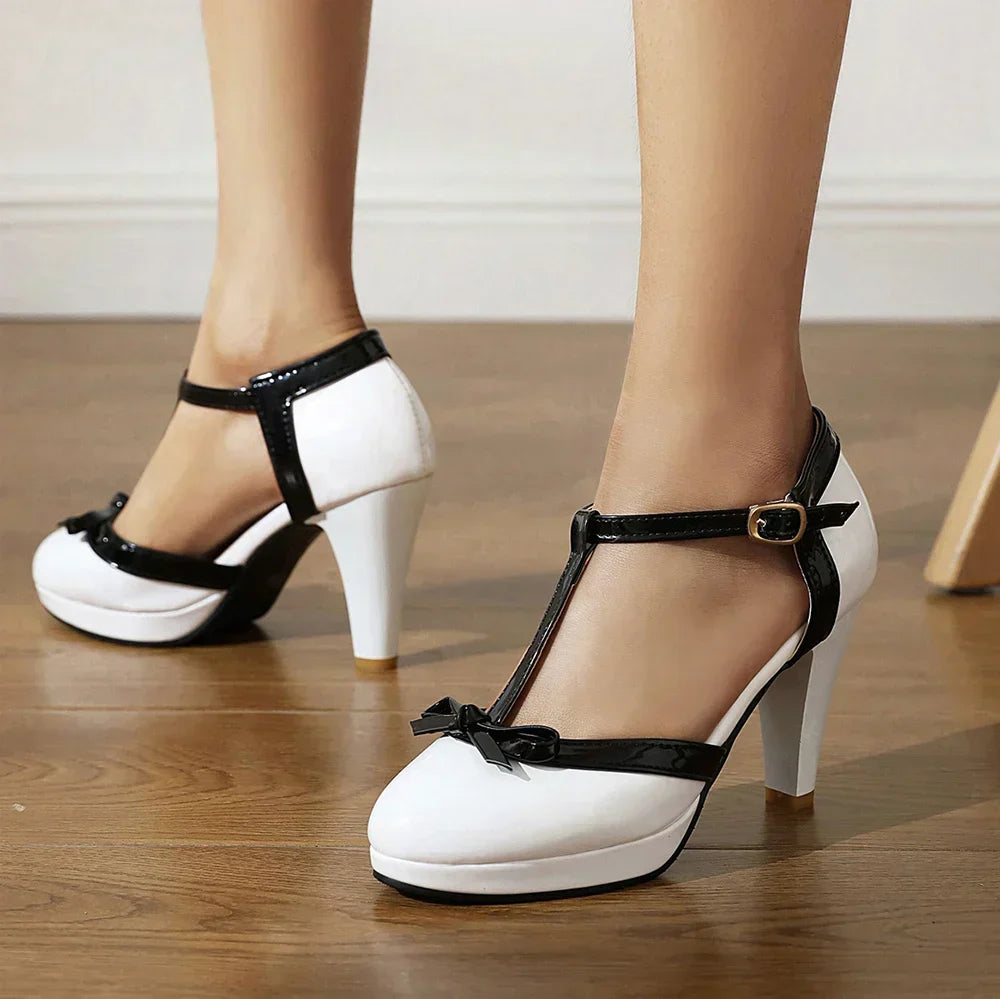 Talons Vivienne à bride en T