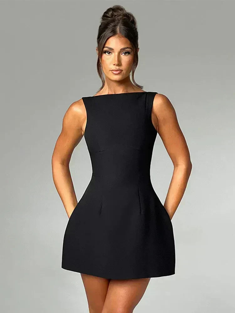 Robe Virginia™ Élégante à Dos Nu