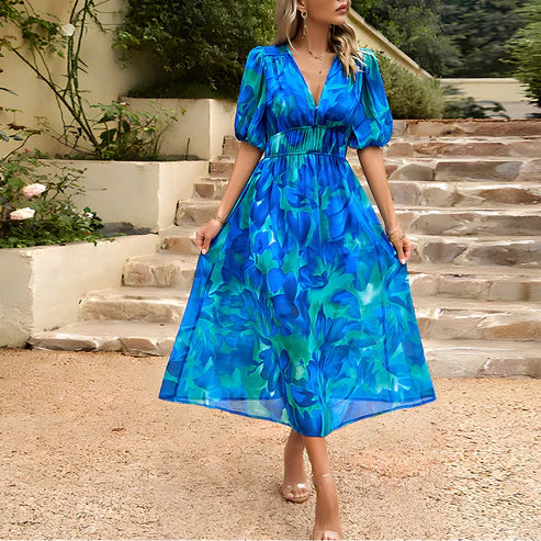 Leona | Élégante robe midi