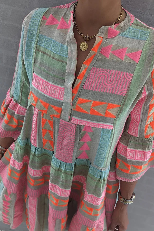 Kiki | Robe midi de printemps élégante pour femme