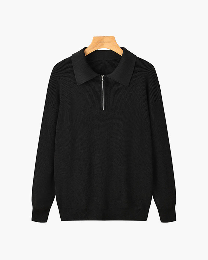 Pull à demi-fermeture éclair Aspen