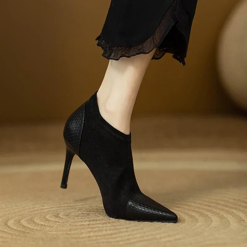Escarpins en cuir véritable Veronica