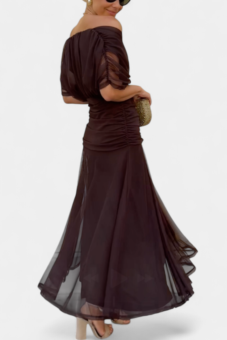 Alondra Robe Longue à Imprimé Floral Fantaisie et Col en V