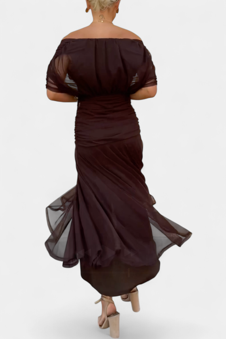 Melissa | Robe longue florale à col en V